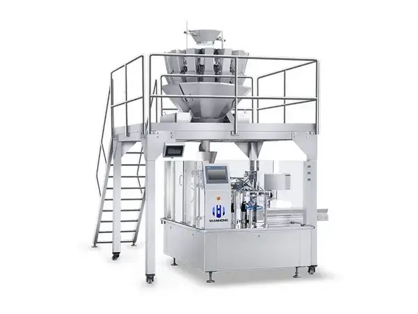 Efficient Packaging for Grains in Four-Side Seal Pouches